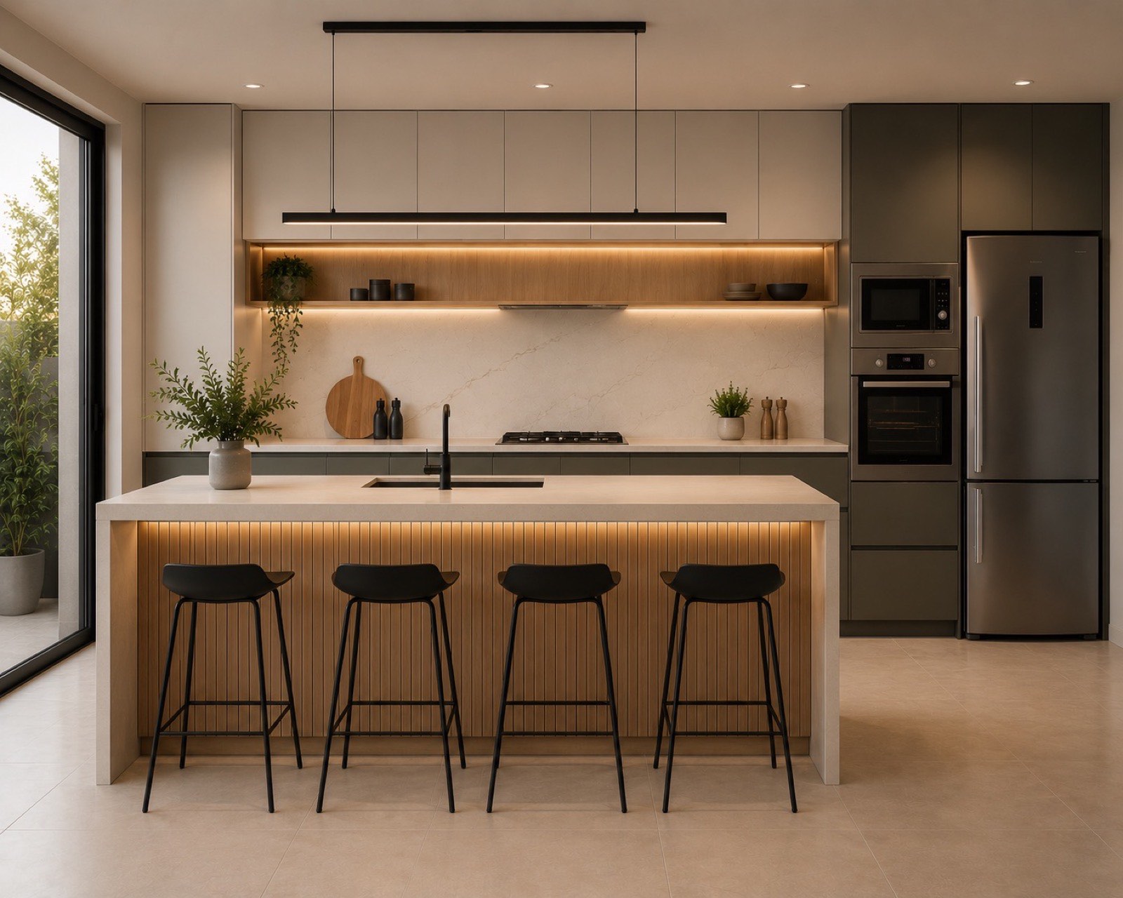 Cocina Isla Martínez — pieza de autor RZC